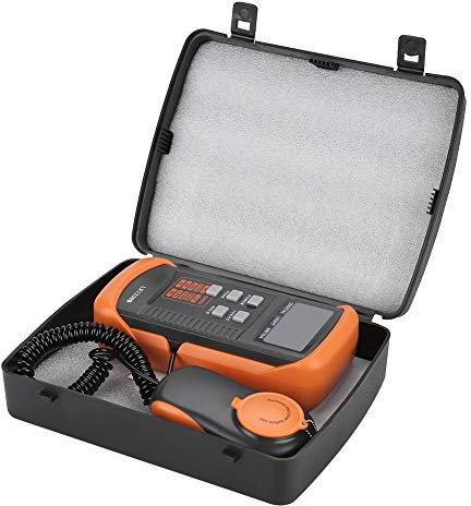 Oumefar LX1330B Digital Luxmeter LCD Display Light Meter Handheld Ambient Temperature Measurer 0 to 200 , 000 Lux Testing Illuminometer