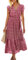 ASOMI Kleid Damen Sommer Boho: Blumen Herbst Wickelkleid Frühling Mode Lang Maxikleid V-Ausschnitt Casual Kurzarm Strandkleid Langarm Rüschen Freizeitkleid mit Gürtel 121 Rot 38