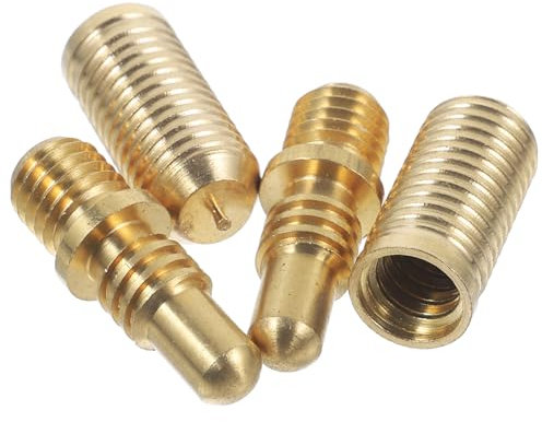 JOINPAYA 2sätze Billard-Queue-verbindungsschrauben Kupfer Schrauben Billard-Queue-reparaturschrauben Verbindungsteile Zubehör Für Joint