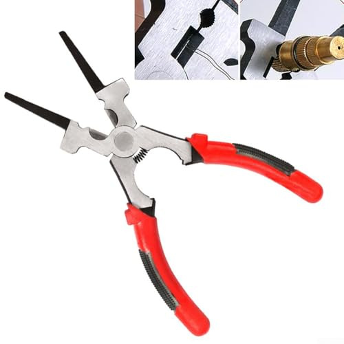 Pinze per saldatura multiuso, 20,3 cm, pinze professionali per fili con manici isolati per riparazioni domestiche per applicazioni MIG