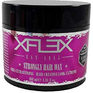 Edelstein - XFlex Strongly Hair Wax Cera per capelli extra strong, effetto lucido, massima stabilità, formato da 100 ml