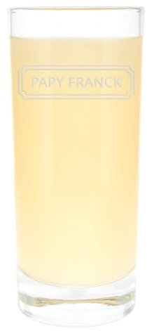 Ocadeau Verre à Pastis personnalisé – Gravure Texte sur ce Verre apéritif à Pastis – Idée Cadeau Homme fête des pères, Anniversaire, Noel