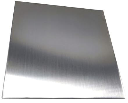 bänkskivans avklipp 304 rostfritt stål fyrkantig plåt polerad plåt plåt tjocklek 0,5 mm 50x50 100x100 150x150 200x200 250x250 300x300 400x400mm CNC-sats(150x150mm)