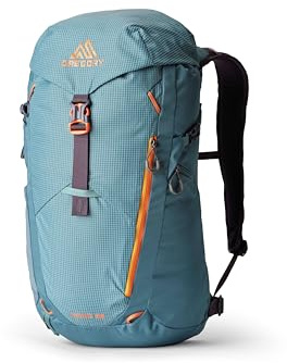 Gregory Nano 28 – Ryggsäck, 54 cm, 28 L, 0,63 kg, Blå (Rio blå), Blå (Rio blå), 54H x 31W x 23D cm, Avslappnad
