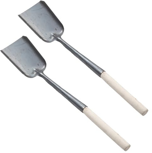 Alipis 2pezzi Per Braciere e Per Manico Legno e Impugnatura Ergonomica Accessorio Per e Rimozione Della Polvere Per Uso e Giardino