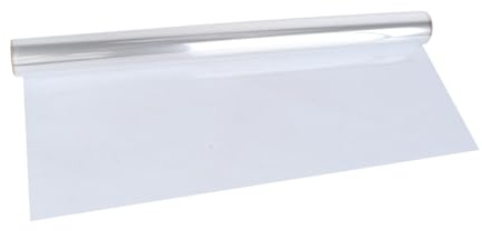 LALADEFIEE Pellicola Cellophane Trasparente per Confezioni e Imballaggio Cesti Film Opp Resistente per Fiori Regali Compleanni e Speciali