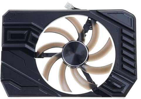 BRABOSTON Ventilateur de carte vidéo 85 mm 4 broches Installation facile Remplacement pour GTX1660 2060 StormX Gestion de carte graphique Accessoires informatiques Solution de refroidissement de
