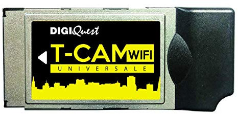 Digiquest T-Cam WiFi Digitale Terrestre Universale, Compatibile con i servizi del digitale terrestre a pagamento