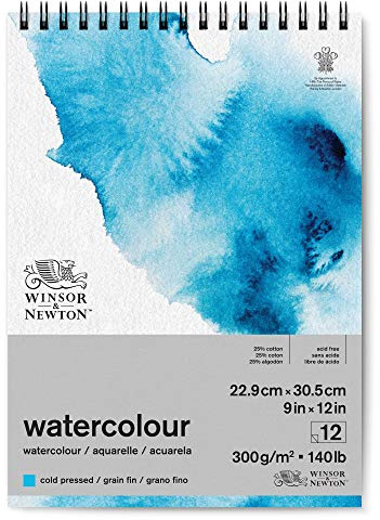 Winsor & Newton Watercolour Paper Cold Press 300 g - 22.9 x 30.5 cm