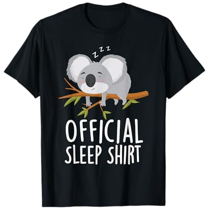 Camisón oficial de dormir con diseño de oso koala Camiseta