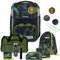 Generisch Schneiders Ergolite Schulranzen-Set für Jungen (12 TLG. mit Sporttasche und Brustbeutel, Camo Rush)