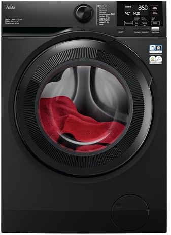AEG ProSteam® Technology LWR7196U4B 9Kg / 5Kg Washer Dryer with 1600 rpm - Graphite - D Rated [Wash&Dry], A Rated [Wash Only]
