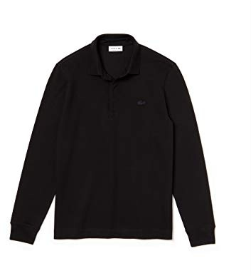 Lacoste Paris Polo Classique Manches Longues Homme Noir M
