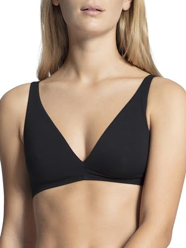 Calida Natural Comfort Soutien-Gorge Souple, Forme Triangle Dames, Bretelles réglables, sans Armatures, en Coton de Haute qualité