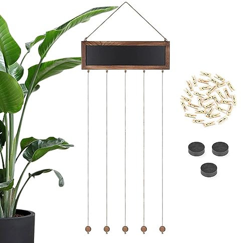 fotos para colgar con cuerda, clips para colgar fotos, organizador pared pared, rejilla madera, exhibición fotos para colgar para soporte tarjetas