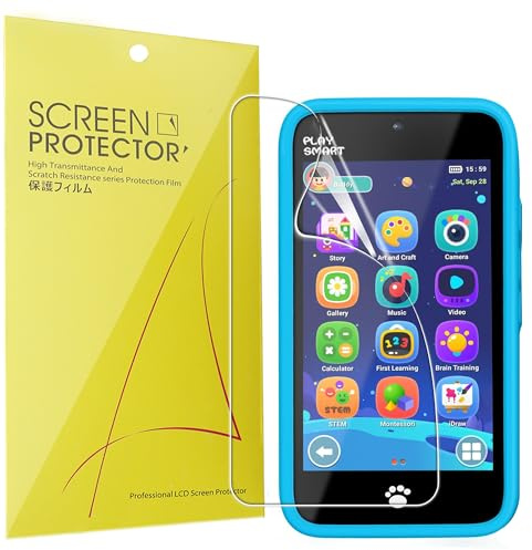 Lamshaw Compatible for MOMILLA Smart Phone Screen Protector, [6 Pack] Full Coverage TPU Clear Film Compatible with MOMILLA KDPS3 3.97, PAMOX 4 Smart Phone (6 Pack)