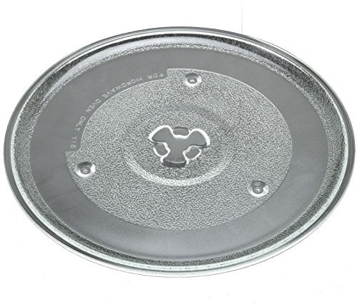 Mikrowellenteller 27 cm Drehteller Glasteller Mikrowelle Teller Universalteller
