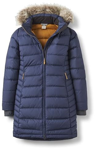 Rab Dam Deep Cover Down Parka - Varm dunkappa för vardagskläder, Djup denim, L