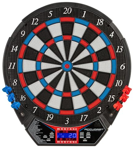 Accudart Rogue Electronic Dartboard, 15.5-Inch Soft Tip