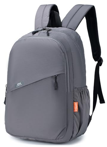 BAGZY 40x30x15cm Underseat Cabin Bag Luggage Waterproof Travel Backpack Under Seat Hand Luggage 40 x 30 x 15 British Airways jet2 Laptop Rucksack 14 Inch Lightweight Small Daypack for Work Gray