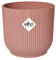elho Vibes Fold Rund Rollen 35 Pflanzentopf - Blumentopf für Innen - 100% recyceltem Plastik - Ø 34.9 x H 32.4 cm - Rosa/Zartrosa