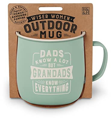 History & Heraldry Personalised Outdoor Mug (Grandad)