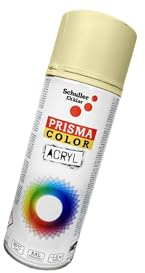 Lackspray Acryl Sprühlack, Sprühfarbe RAL 1015 Hellelfenbein, Hell Elfenbein glänzend, 400ml Dose