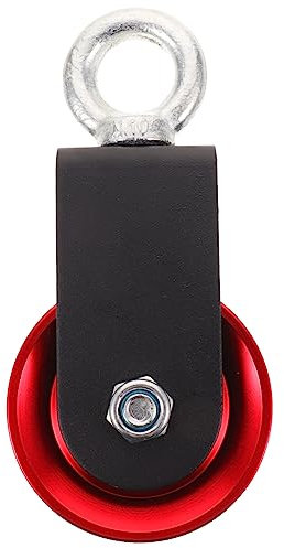 BESPORTBLE Fitness Pulley Stand Exercise Pulleys Pulldown Weightlifting Lat Attachments Belt Gym Cable Pully Door Bar Adjustable Arm Equipment Weight Pulley System Pullup Board Aluminum Alloy