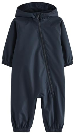 NEXT Jungen Wasserdichter Matschanzug mit Fleecefutter Marineblau 80-86
