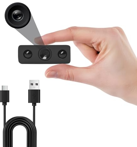 Rouzin Mini Überwachungskamera,1080P HD Kleine Kamera WLAN, Nachtsicht, Bewegungserkennung, App Steuerung, Versteckte Mini Kamera für Innen und Außenbereich