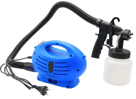 Spruzzatore di Vernice, Pistola a spruzzo elettrica ad alta potenza for uso domestico, funziona con vernice al lattice, disinfettante e macchie.
