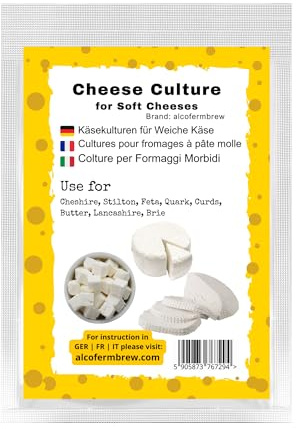 AlcoFermBrew Kultur för ost - mjölksyraferment, ostbakterier (ostkultur för mjuk ost)