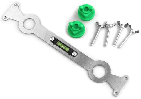 Nivelador de agua fría y caliente para manguera de agua fría y caliente, nivelación de grifo de ducha, herramienta de localización de cabezal de ducha