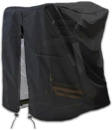 Vikbart löpbandskydd, dammsäkert och vattentätt, för utomhusbruk, solskydd för roddmaskin (97 x 117 x 168 cm)