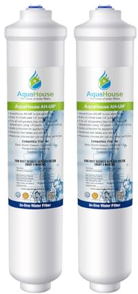 2x AquaHouse UIF-LA Compatible para Lamona HK1032 cartucho de filtro de agua para filtro Howdens