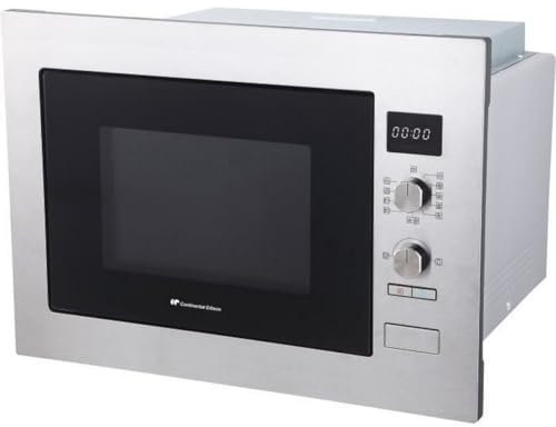 Micro ondes combiné encastrable CONTINENTAL EDISON CEMOC34IXE L59,5 x H46 x P46,8 cm Inox 34L