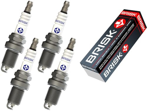 BRISK Super D17YC 1359 Zündkerzen, 4 Stück