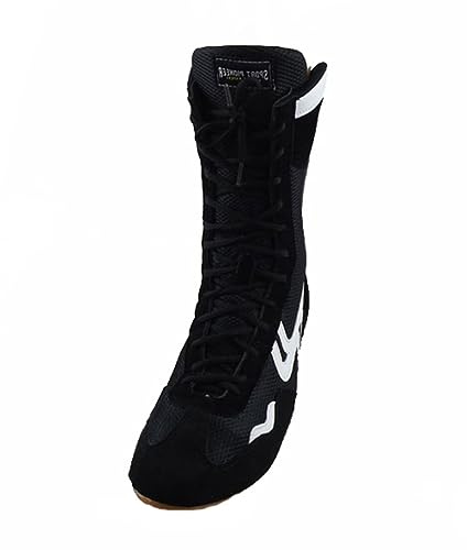 Ybberik Chaussures de Lutte Montantes pour Hommes, Femmes et Jeunes