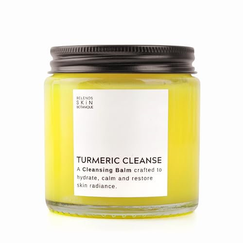 TURMERIC SKIN CLEANSING BALM with Jojoba and Lemon Seed OIl vegan 100ml