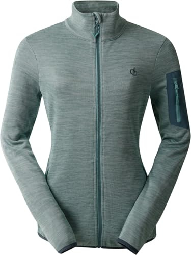 Dare2B Womens Torrek Fleece - Damen Midlayer | Reißverschlusstaschen - Blau - 36