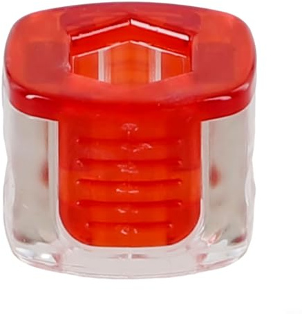 Zilimontt Schraubendreher-Magnetisier- und Entmagnetisierer-Werkzeug mit leistungsstarkem Magnet für Ring für Kreuzbohrer und Schraubendreherspitzen, rote Farbe, Stück oder 2-teiliges Set (1 Stück)