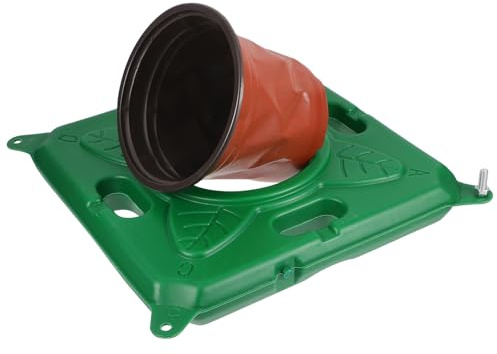 Anneome Set 1 Pezzo Fioriera Galleggiante per Stagni Vaso Idroponico Doppio Colore Isola Galleggiante per Piante Acquatiche Resistente per Laghetti Esterni e Gestione Ambientale