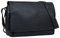 STILORD Vintage Umhängetasche aus Leder schwarz - 15 Zoll Laptoptasche für Büro, Uni, Office, Schule - DIN A4 Schultertasche 'Tom'