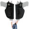 Etui pour Pistolet,Holster de Pistolet, Étuis de Ceinture Cachés,Holster Tactique en Plein Air,Sac de Transport Dissimulé,Holster de Ceinture,Etui de Police,Chasse,Sport,Combat