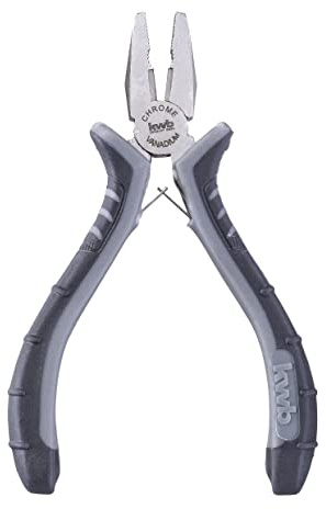 kwb Elektronik Kombi-Zange 120 mm 389710, nach DIN ISO 9655, selbstöffnend, handlich