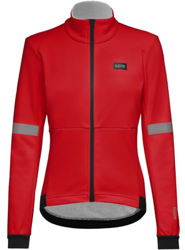 GOREWEAR Tempest WINDSTOPPER Veste Femme, Veste de Cyclisme d'Hiver Coupe-Vent avec Doublure en Polaire, Coupe Slim