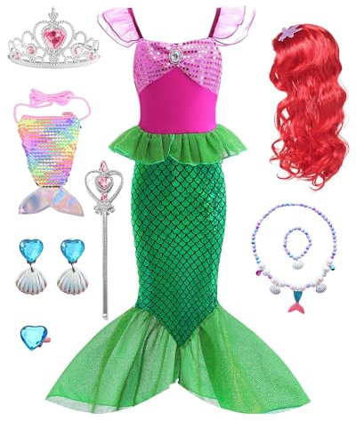 Dtiaagto Costume pour fille et enfant