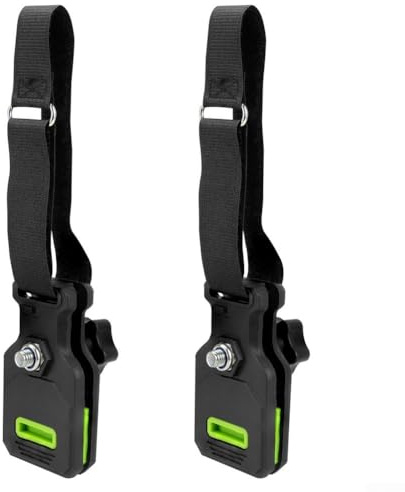 Morsetto di fissaggio per tenda da campeggio, in ABS nero, per roulotte, camper, telone, tenda, supporto sicuro per prevenire danni da vento, kit di accessori da campeggio all'aperto (S)