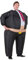 AirSuit® Disfraz Inflable de Big Boss | Traje Peculiar | Tamaño Adulto 160 a 190cm | Poliéster Cómodo | Resistente | Sistema de inflación Incluido | OriginalCup®