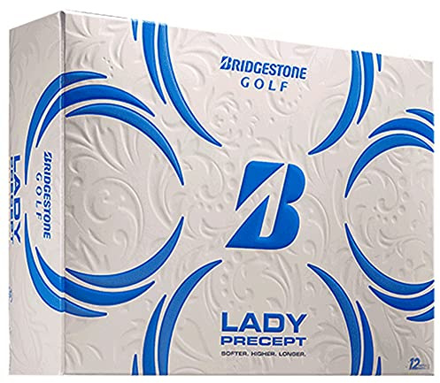 Bridgestone Golf Unisex-Erwachsene 1LWX6D Golfbälle, Weiss/opulenter Garten, 12 Pack